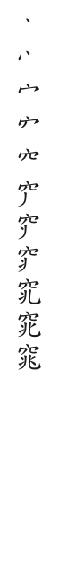 全筆順圖