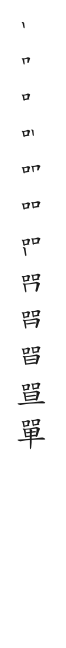全筆順圖