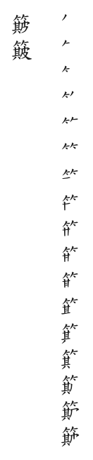 全筆順圖