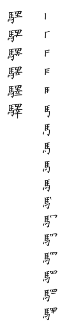 全筆順圖