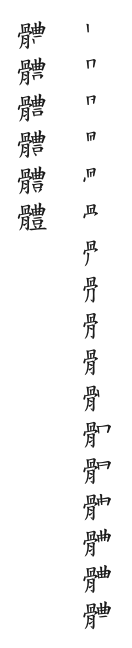 全筆順圖