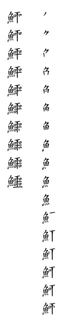 全筆順圖
