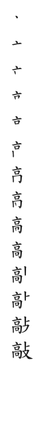 筆順