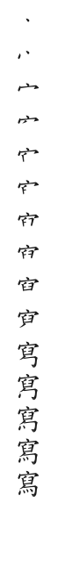 筆順