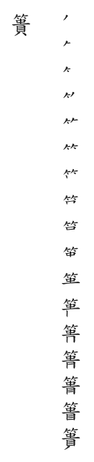 筆順