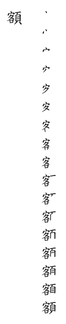 筆順