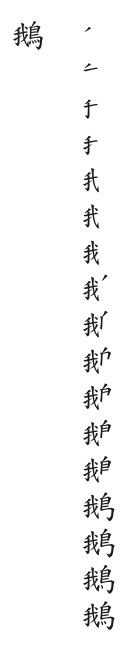 筆順
