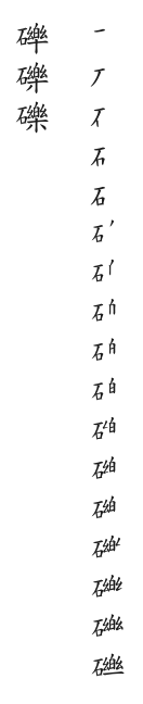 筆順